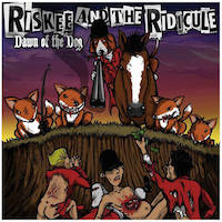 Riskee And The Ridicule Album Dawn Of The Dog - small album sleeve.